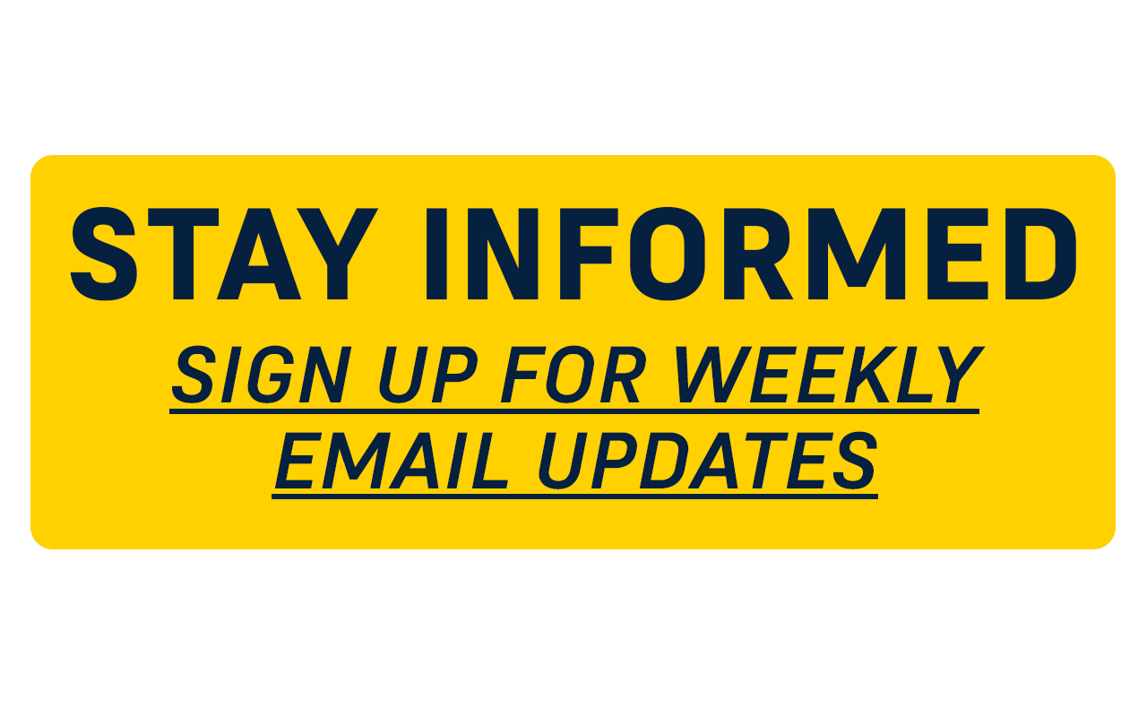 Sign up for updates — Three Things to Know This Week